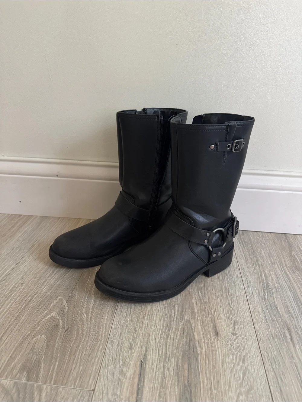 Steve Madden Girls Biker boots